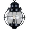 Global 1-Light Post Lantern Home