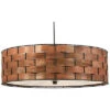 3-Light Woven Pendant Home