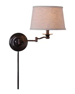 1-Light Avondale Swing Arm Wall Lamp Home
