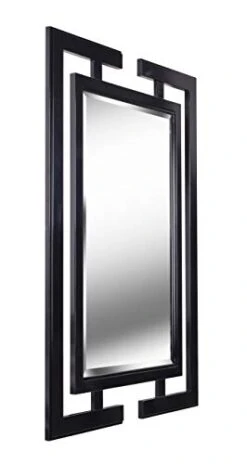 Kenroy Home Casual Wall Mirror ,41 Inch Height, 0.75 Inch Length, 29 Inch Width With Gloss Black -Illumihome Store 31MhqrphNSL.01 SL500