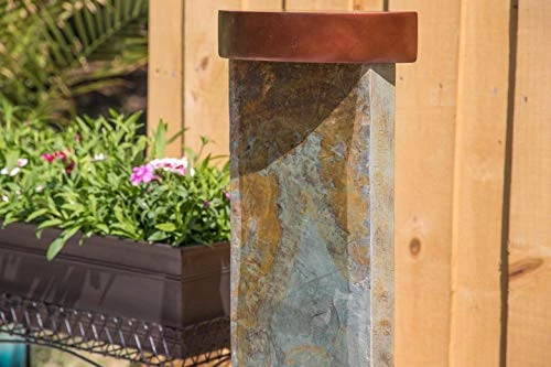 Kenroy Home 51027SLCOP Riverbed Fountains, 26" H, Slate And Copper Finish 4 Kenroy Home 51027SLCOP Riverbed Fountains, 26" H, Slate And Copper Finish - Image 4