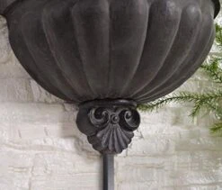 Kenroy Home Classic Indoor/ Outdoor Wall Fountain ,35 Inch Height, 19.5 Inch Width, 9 Inch Ext. With Plum Bronze Finish -Illumihome Store 41470PXoVGL.01 SL500