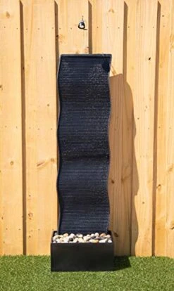 Kenroy Home 51028BL Ripple Indoor Floor Fountain With Light, 66 Inch Height, Black 11 Kenroy Home 51028BL Ripple Indoor Floor Fountain With Light, 66 Inch Height, Black -Illumihome Store 41szmCf 9L.01 SL500