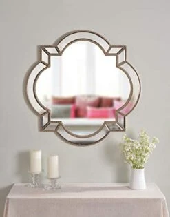 Kenroy Home 60425 Christine Home Décor, Antique Mirror With Champagne Beads -Illumihome Store 41vAxhfz32L.01 SL500