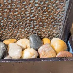 Kenroy Home Rustic Indoor/ Outdoor Table/Wall Fountain ,26 Inch Height, 11.5 Inch Width, 4 Inch Ext. With Oil Rubbed Bronze Finish And Hammered Copper -Illumihome Store 51MvfioFsbL.01 SL500